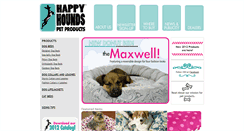 Desktop Screenshot of happyhounds.net