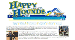 Desktop Screenshot of happyhounds.us
